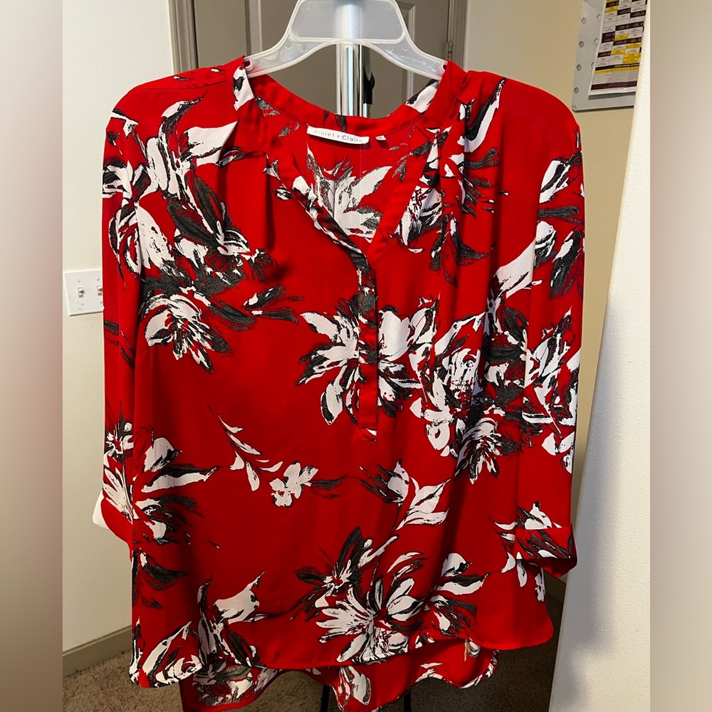 Floral blouse
